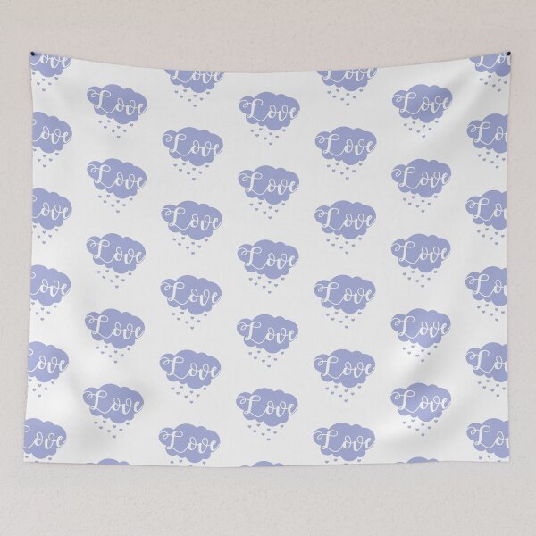 Item preview, Love Cloud with Hearts // Violet designed and sold by Adidit.