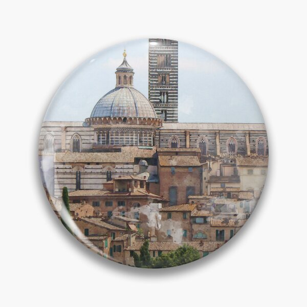 Item preview, Siena Italy Watercolor Art designed and sold by Blok45.