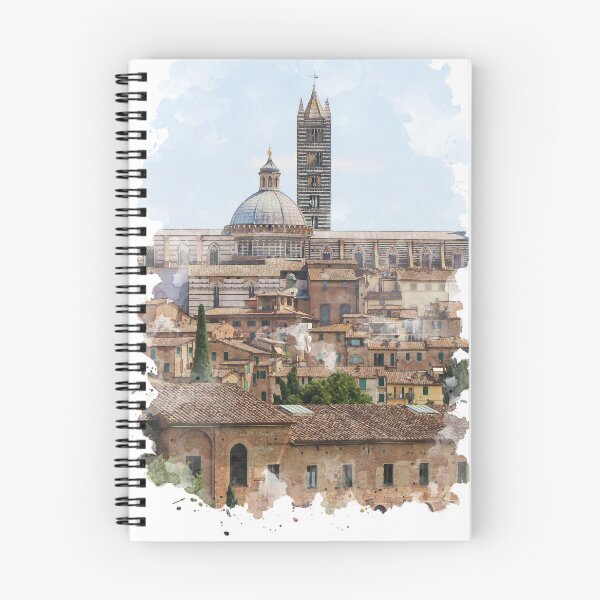 Item preview, Siena Italy Watercolor Art designed and sold by Blok45.