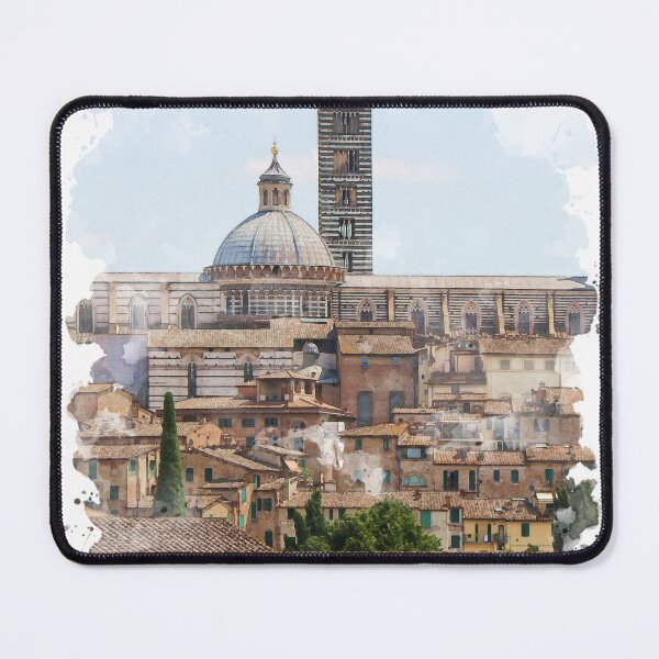 Item preview, Siena Italy Watercolor Art designed and sold by Blok45.