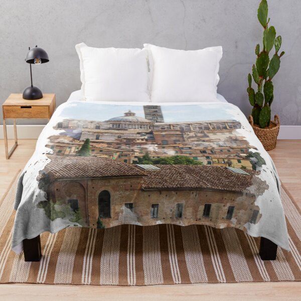 Item preview, Siena Italy Watercolor Art designed and sold by Blok45.