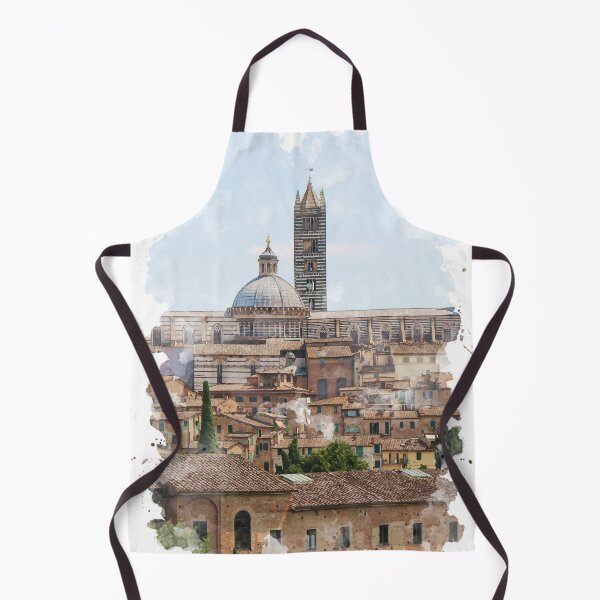 Item preview, Siena Italy Watercolor Art designed and sold by Blok45.