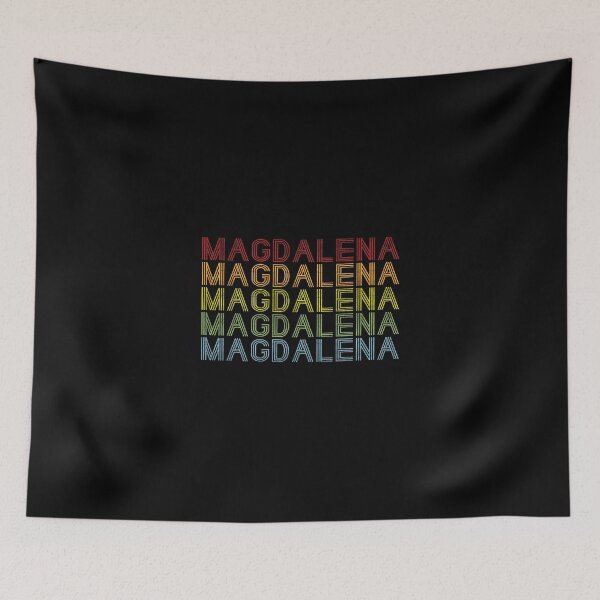 Item preview, Magdalena Name T Shirt - Magdalena Vintage Retro Magdalena Name Gift Item Tee designed and sold by oslandefren.