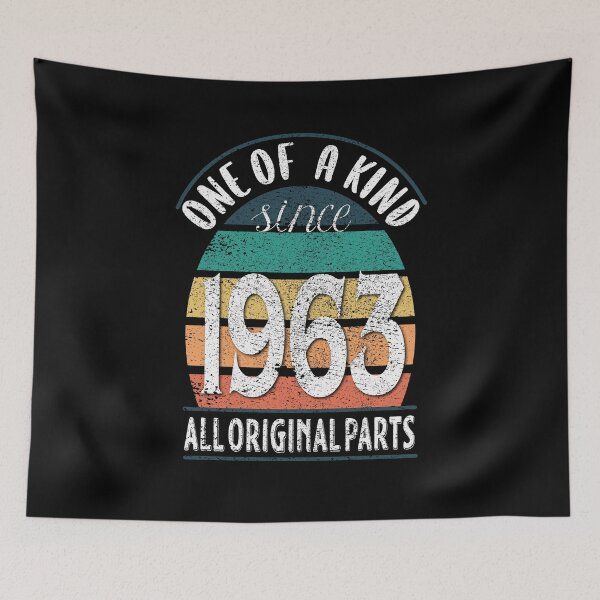 Item preview, One of a Kind Since 1963 All Original Parts, Vintage Birthday 1963 designed and sold by orangeblue21.