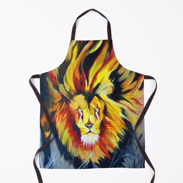Item preview, Lion, fire lion designed and sold by SavageLegion.