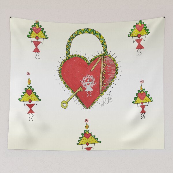 Item preview, Heart & Key designed and sold by rajnidutta.