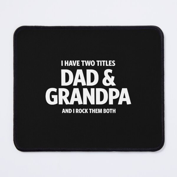 Item preview, Mens I Have Two Titles Dad and Grandpa designed and sold by cidolopez.