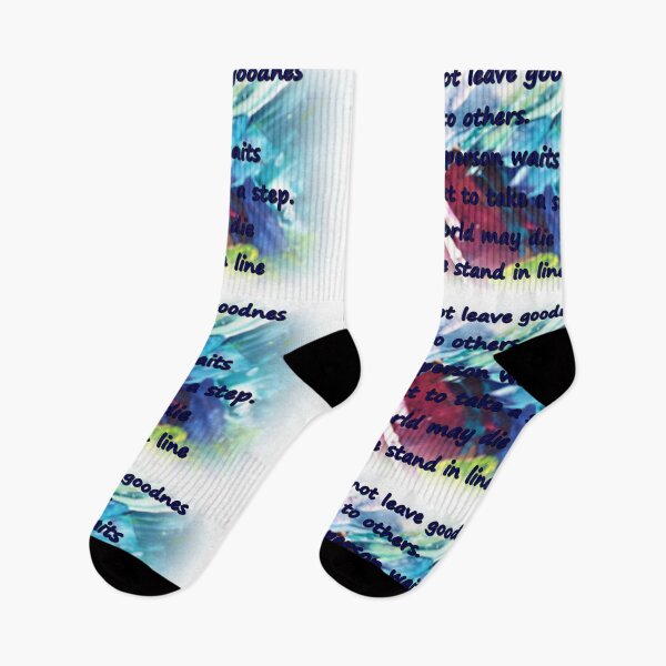 Item preview, we must not leave goodnes up to others if each person waits, incriptions, interesting text, writing letters designed and sold by NessArtByEwa.