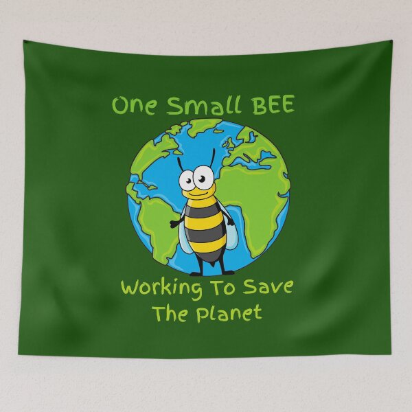 Item preview, Bees Working To Pollinate And Save The Planet Kid Tshirt designed and sold by walkingrock.