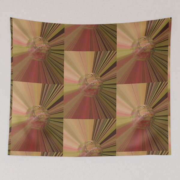 Item preview, Kinis therapy Abstract face designed and sold by Kini Sullivan-West.