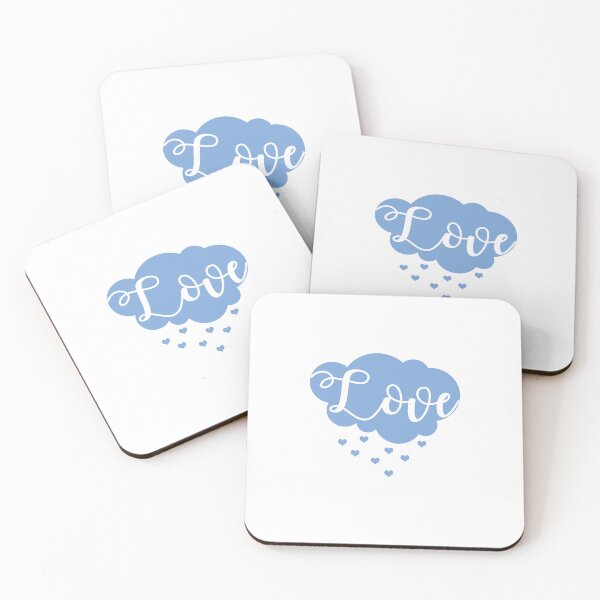 Item preview, Love Cloud with Hearts // jordy blue designed and sold by Adidit.