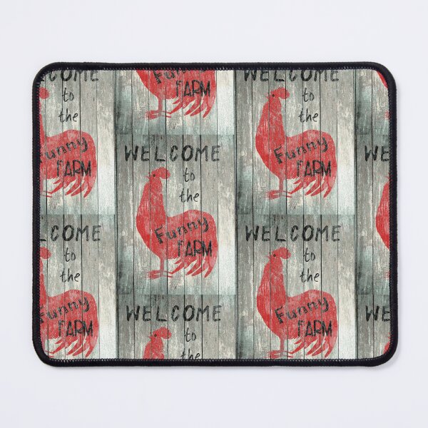 Item preview, Rooster Welcome to the Funny Farm Rustic Kitchen Art Country Farmhouse Bistro Decor A068 designed and sold by byNicol.