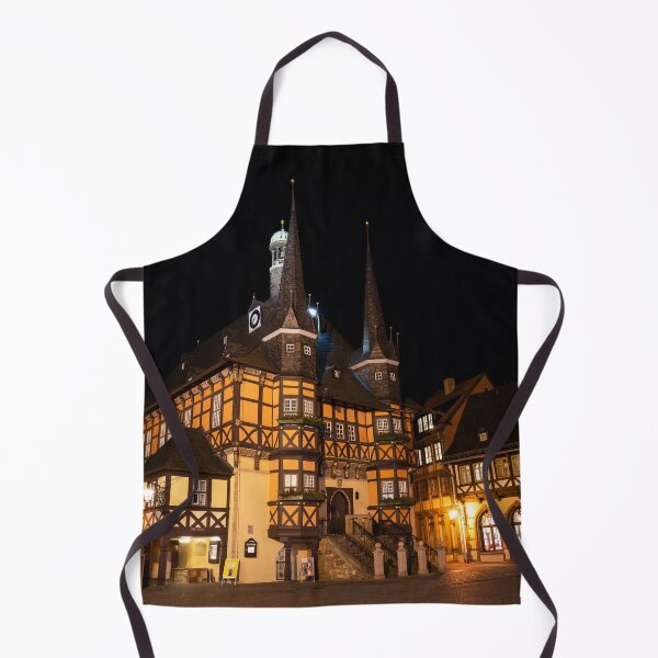 Item preview, Wernigerode Rathaus bei Nacht designed and sold by hawkie.