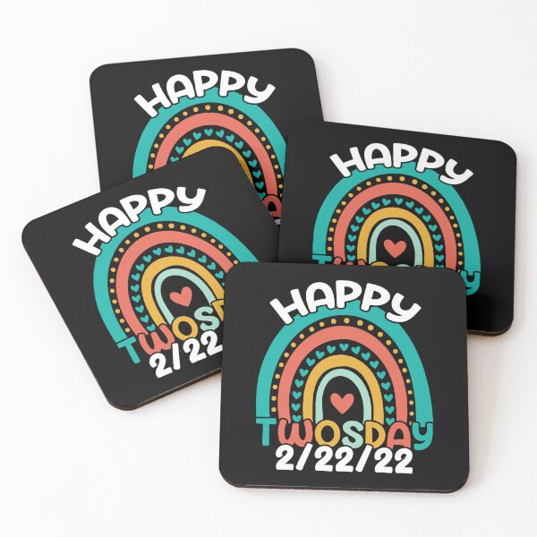 Item preview, Happy Twosday 2022 Retro Vintage Rainbow Twos Day 2-22-22 Birthday designed and sold by Shopnetro.