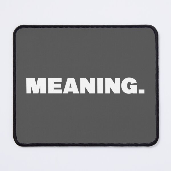 Item preview, Meaning One Word Quote designed and sold by American-usa.