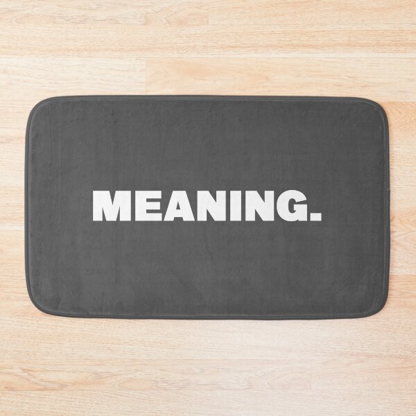 Item preview, Meaning One Word Quote designed and sold by American-usa.