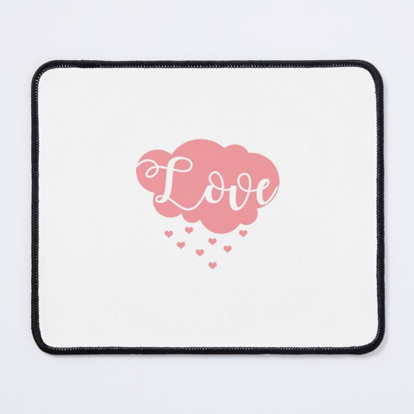 Item preview, Love Cloud with Hearts // Coral designed and sold by Adidit.