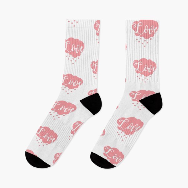 Item preview, Love Cloud with Hearts // Coral designed and sold by Adidit.