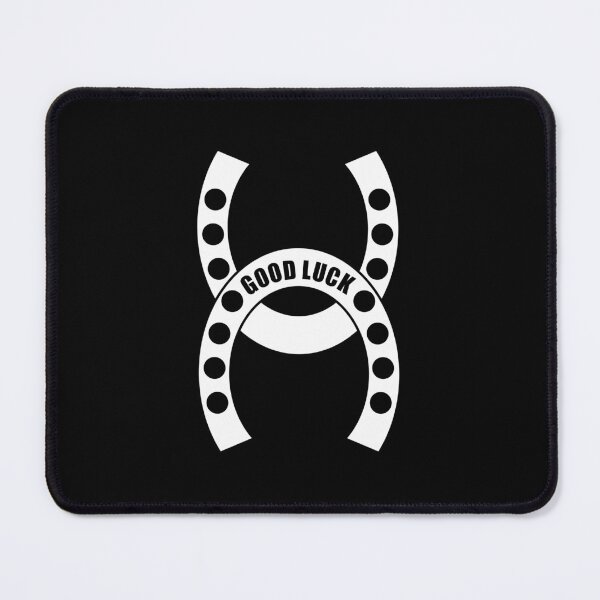 Item preview, The Lucky Horseshoes (white print) with designed and sold by Aceofspace3000.