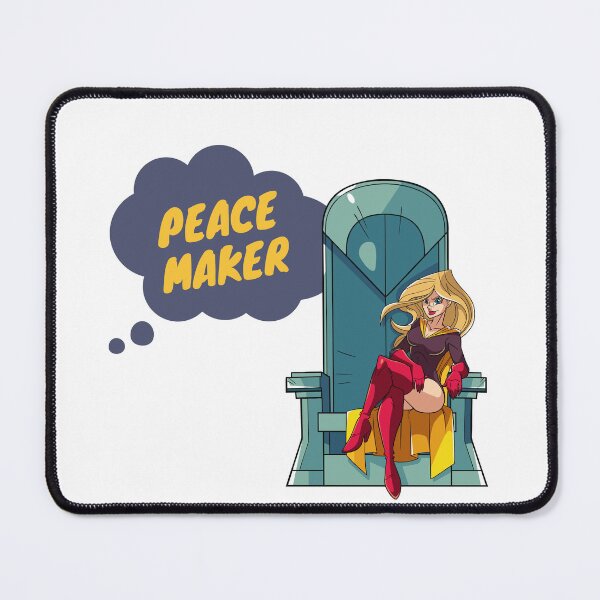 Item preview, Peace Maker - Cartoon and Comic Lovers Colorful and Powerful Superheroine designed and sold by JoyTop.