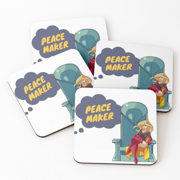 Item preview, Peace Maker - Cartoon and Comic Lovers Colorful and Powerful Superheroine designed and sold by JoyTop.