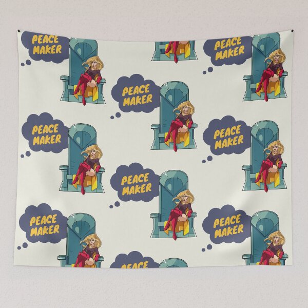 Item preview, Peace Maker - Cartoon and Comic Lovers Colorful and Powerful Superheroine designed and sold by JoyTop.