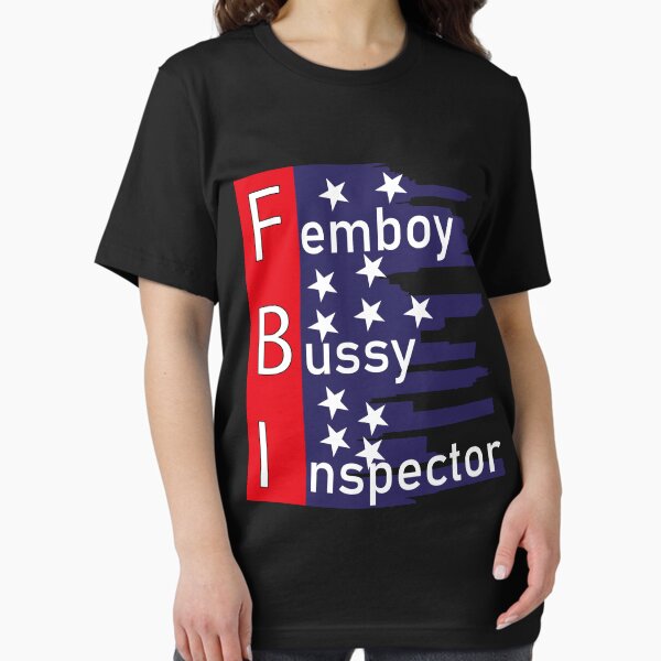 Vista previa del artículo con la obra «inspectora ocupada femboy», diseñado y vendido por mad art.