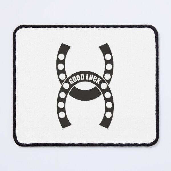 Item preview, The Lucky Horseshoes (black print)  designed and sold by Aceofspace3000.