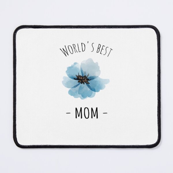 Item preview, World's Best Mom World's Best Mom with Flower designed and sold by JanooFactory.