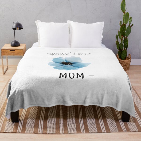 Item preview, World's Best Mom World's Best Mom with Flower designed and sold by JanooFactory.