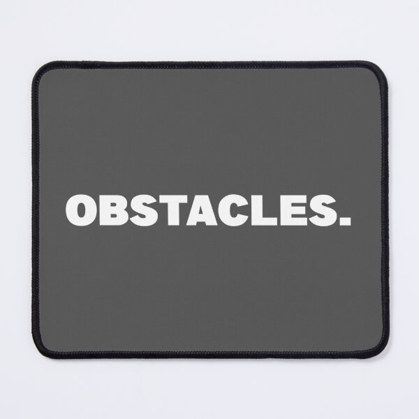 Item preview, Obstacles One Word Quote designed and sold by American-usa.