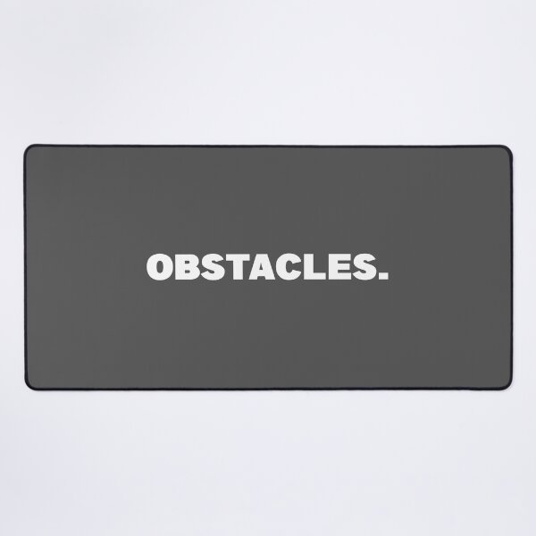 Item preview, Obstacles One Word Quote designed and sold by American-usa.
