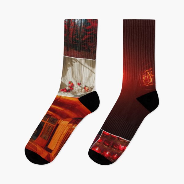 Item preview, Red and Black Aesthetic Collage designed and sold by Mushroom-Gorge.
