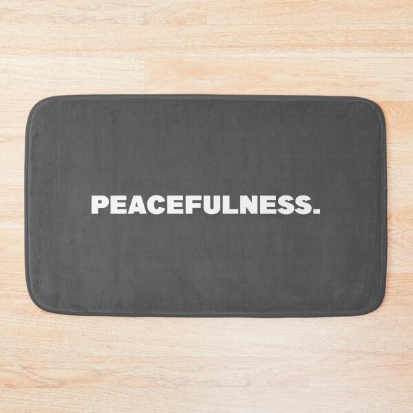 Item preview, Peacefulness One Word Quote designed and sold by American-usa.