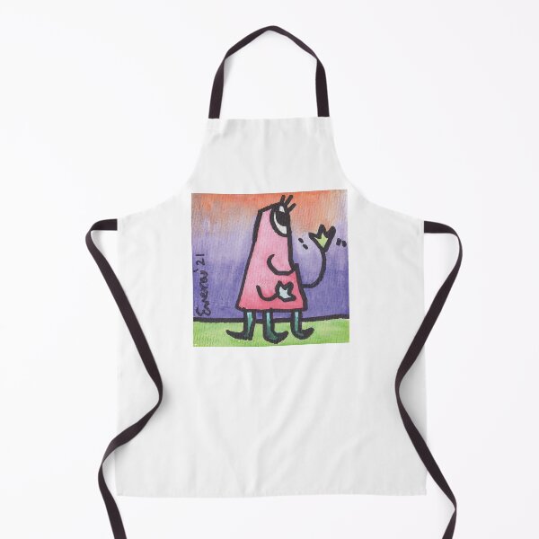Item preview, Pink Metronome Critter with Teal Legs designed and sold by everalovelace.
