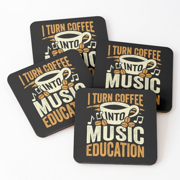 Item preview, I Turn Coffee Into Music Education Teacher Gift  designed and sold by Marcid95.