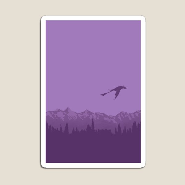 Aperçu de l'œuvre Montagnes violettes créée et vendue par HttydSandwraith.