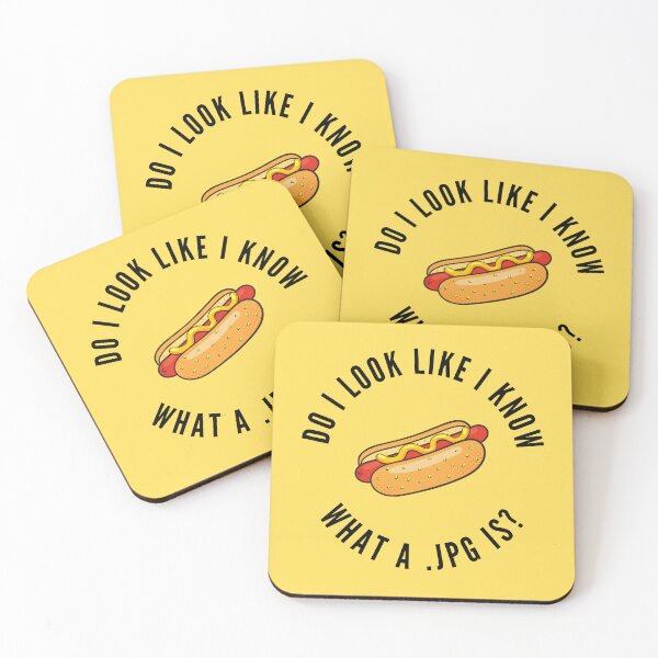 Item preview, Do I Look Like I Know What a .JPG Is - Meme Art - Wall Art - Yellow designed and sold by Meltymarket.