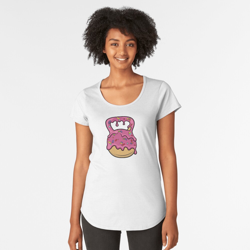Item preview, Premium Scoop T-Shirt designed and sold by BarbellProject.