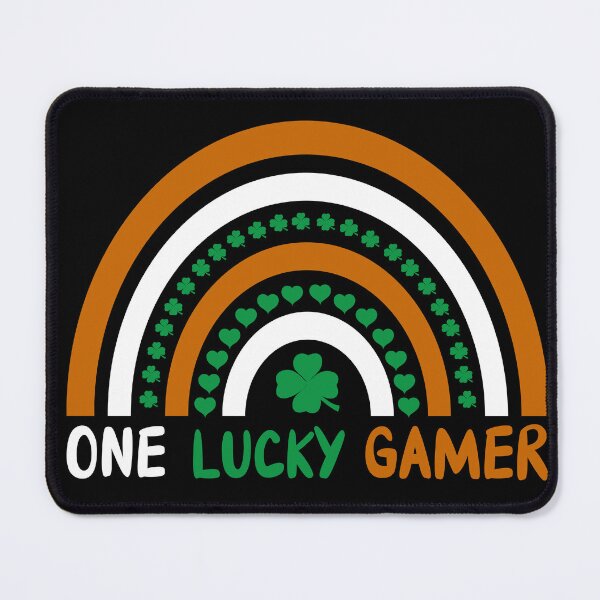Item preview, ONE LUCKY GAMER ST PATRICKS DAY CELEBRATION designed and sold by OverbeeDesigns.