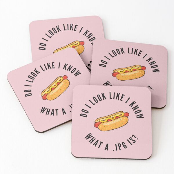Item preview, Do I Look Like I Know What a .JPG Is - Meme Art - Wall Art - Pink designed and sold by Meltymarket.