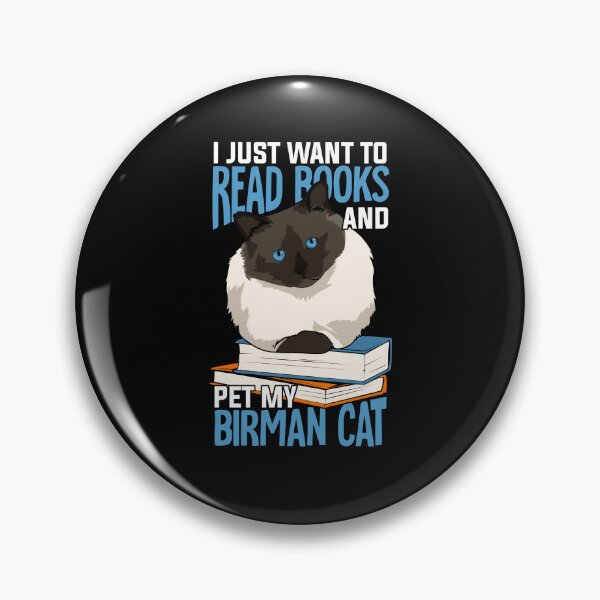 Aperçu de l'œuvre Cadeau d'amant de lecture de livre de chat Birman créée et vendue par Marcid95.