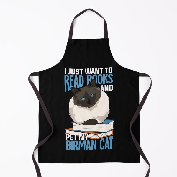 Item preview, Birman Cat Book Reading Lover Gift designed and sold by Marcid95.