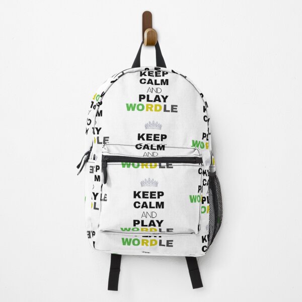 Item preview, Keep Calm And Play Wordle Game sticker designed and sold by Sesame1195.