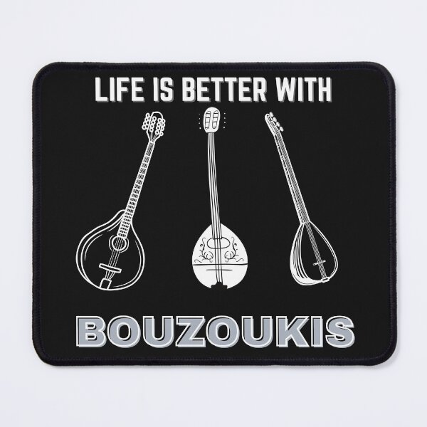 Item preview, Life is Better with Bouzoukis, Bouzouki Player Gifts and T-shirts designed and sold by Urban-Celt.