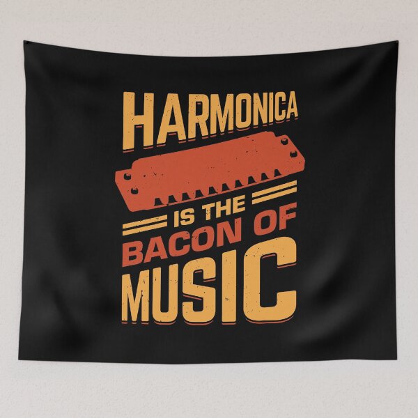 Item preview, Harmonica Is The Bacon Of Music designed and sold by Marcid95.