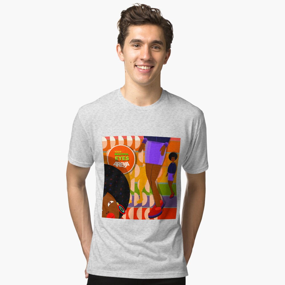 Item preview, Tri-blend T-Shirt designed and sold by aremaarega.