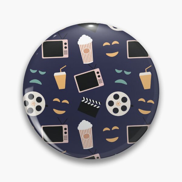 Item preview, Retro Cinema Pattern designed and sold by UniqueMw.