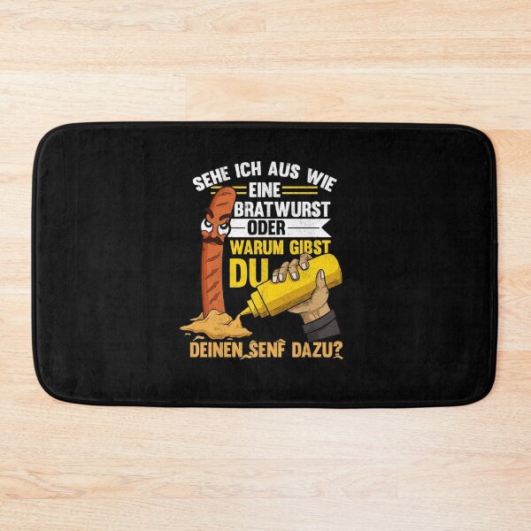 Item preview, Snack saying, add mustard, bratwurst designed and sold by Printed-Memes.