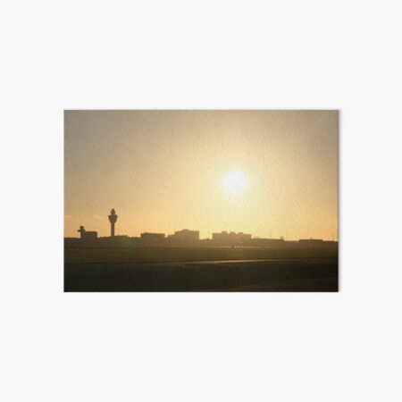 Amsterdam Schiphol Airport Art Board Print